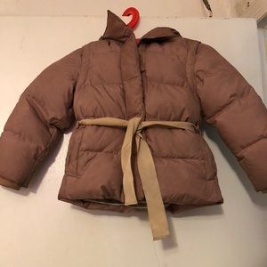 Toddler J Crew puffer jacket /removable sleeves